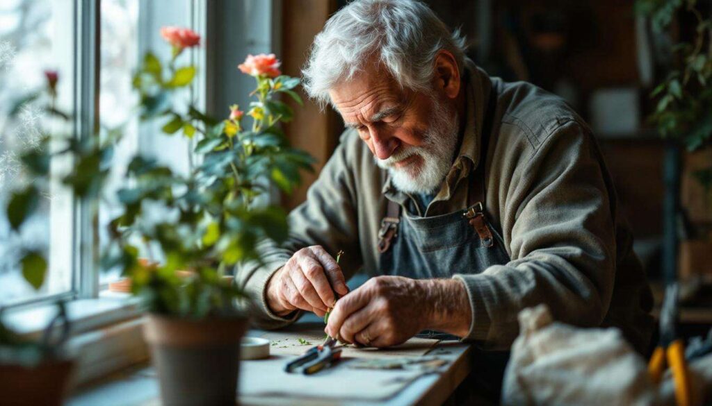 Rosen veredeln im Spätwinter: So gelingt die Kopulation auf der Fensterbank