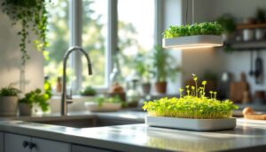 Sprossenwand in der Küche: Wie Sie sich in vier Tagen einen Vitamingarten einrichten