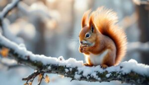 Eichhörnchen füttern im Winter: Was erlaubt ist und welche Nüsse Sie vermeiden sollten