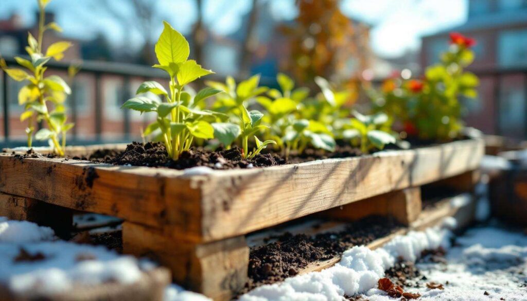 Paletten-Hochbeet für den Balkon: Warum Februar der ideale Monat zum Bauen ist