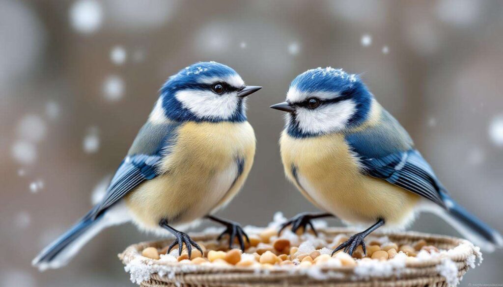 Kohlmeise oder Blaumeise: So unterscheiden Sie die häufigsten Wintervögel am Futterplatz