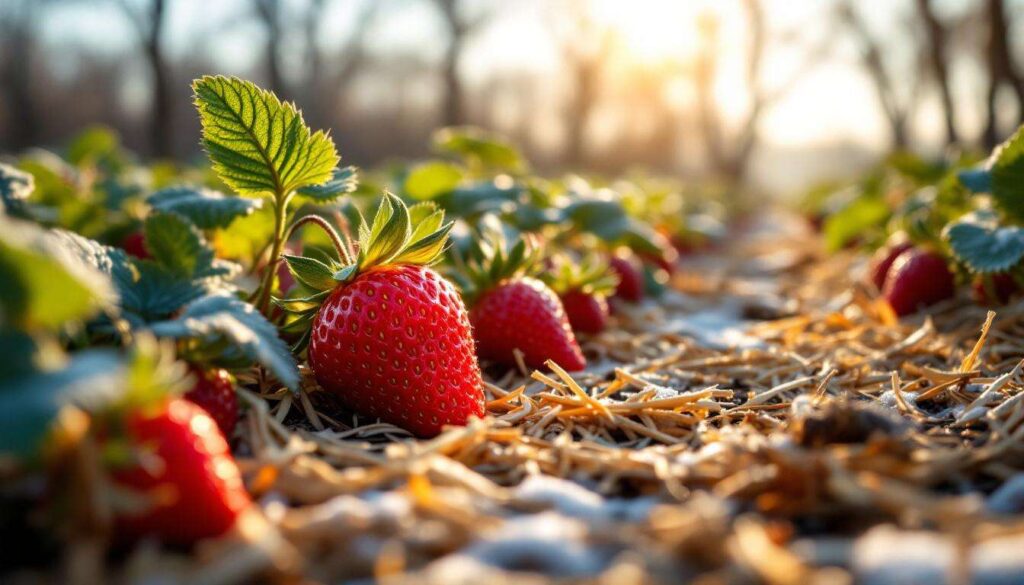 Erdbeerbeet vorbereiten: Warum eine Schicht Stroh im Spätwinter die Früchte schützt