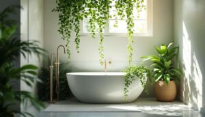 Hängepflanzen im Badezimmer: Warum der Februar ideal zum Umtopfen und Teilen ist