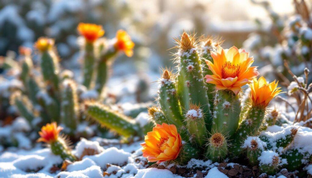 Winterharte Kakteen: Fünf Arten, die draußen bleiben dürfen und trotzdem blühen