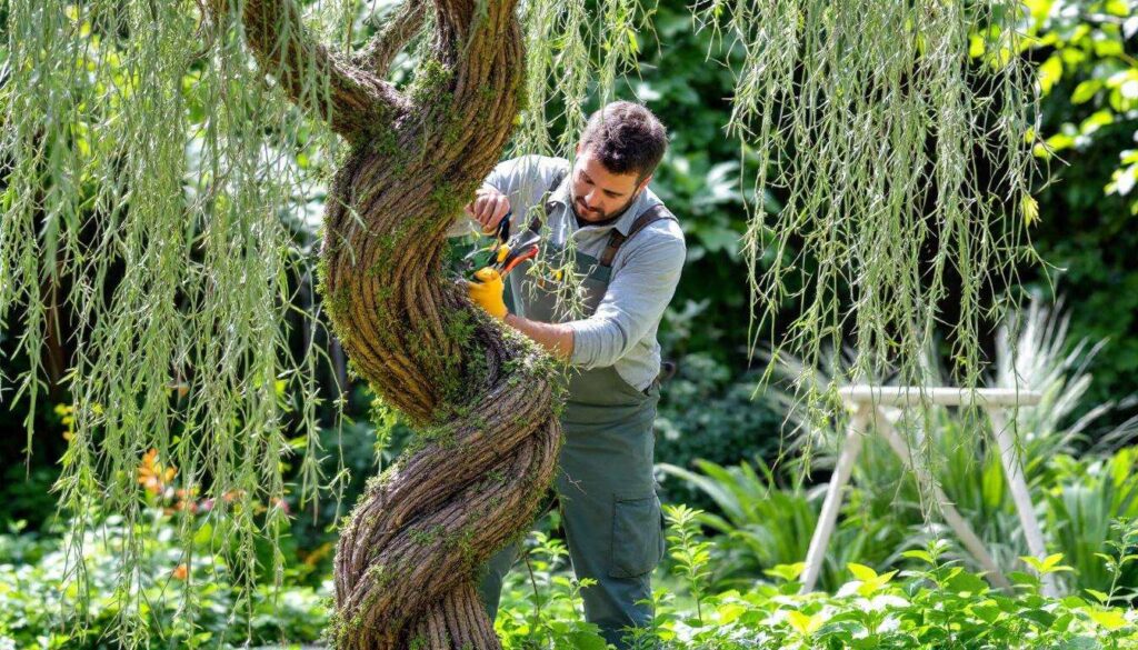 Korkenzieherweide zurückschneiden: So bleibt die dekorative Form dauerhaft erhalten