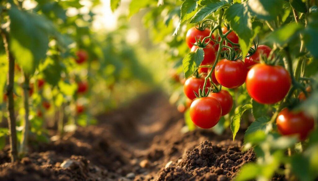 Ich habe Tomaten tiefer eingepflanzt als üblich" und die Ernte hat sich über den ganzen Sommer verändert
