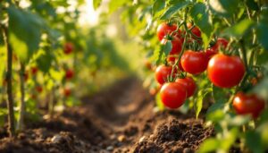Ich habe Tomaten tiefer eingepflanzt als üblich" und die Ernte hat sich über den ganzen Sommer verändert