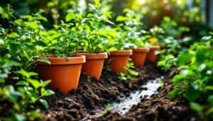 Vergiss teure Bewässerungssysteme: diese Methode mit Tontöpfen hält die Erde tagelang feucht