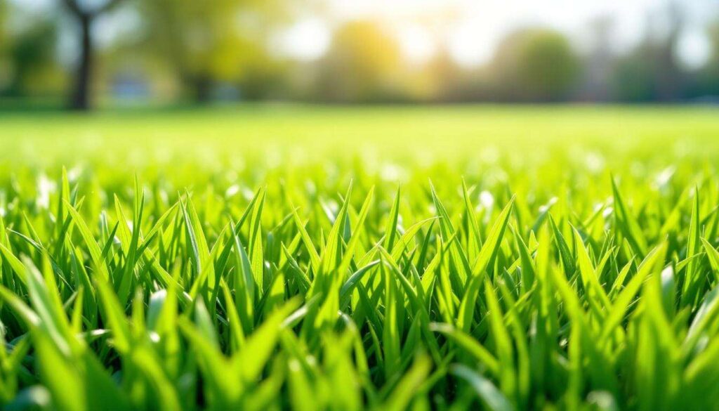 Ich habe den Rasen im Herbst nicht mehr vertikutiert" und im Frühjahr war er dichter als in den Jahren davor