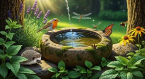 Laut Biologen rettet eine Schale Wasser im Garten mehr Tiere als jedes Futterhaus im Winter